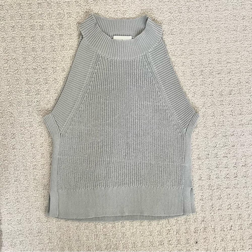 Aritzia Wilfred Crevier Knit Halter Tank